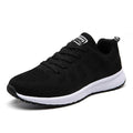 Women's Lace-Up Running Shoes Knit Sneakers