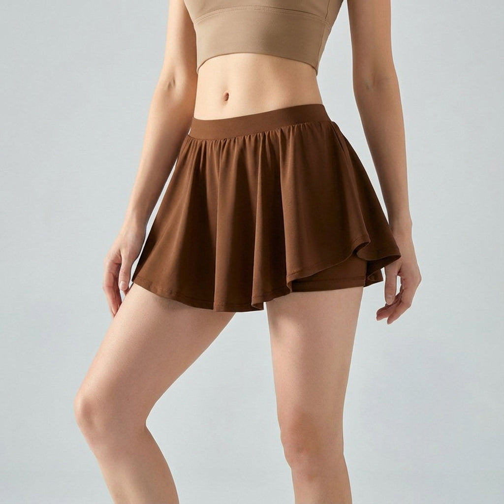 Women's Pleated Tennis Mini Skirt Athletic Active
